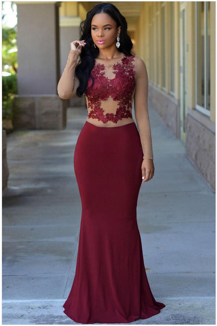 Fashion week Lace Fitted prom dresses pictures for woman Fashion style Lace Fitted prom dresses pictures for woman