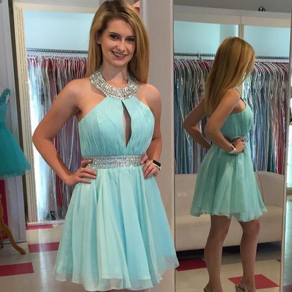 Tiffany Blue Mini Dress Junior