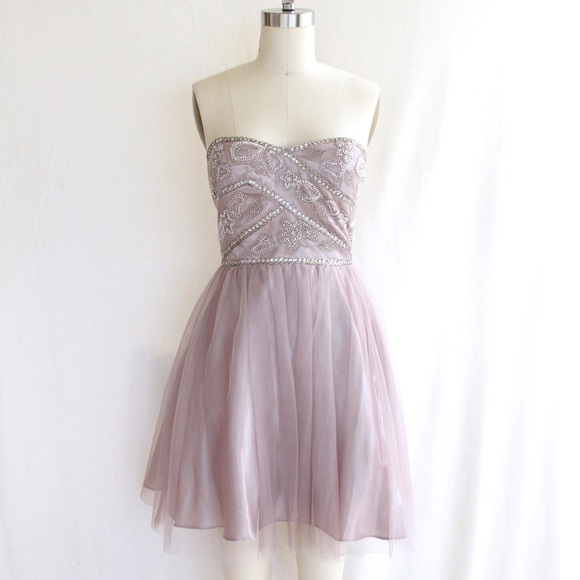 Halter Two Piece Cocktail Dress , Dress With Pearls Crop Top